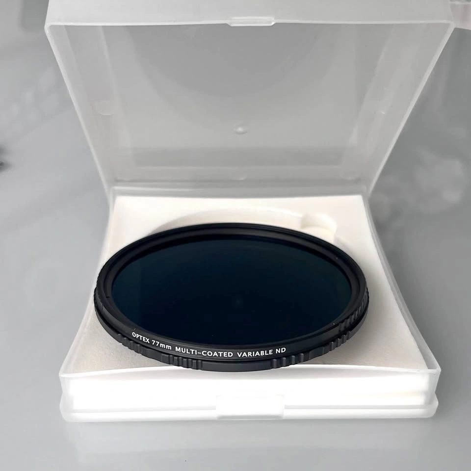 Optex 77mm Variable ND2–ND400 Filter – Mint Condition