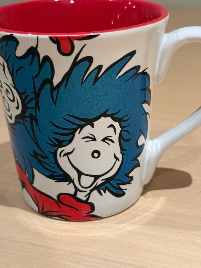 Dr. Seuss Thing 1 & 2 Ceramic Mug - photo 2
