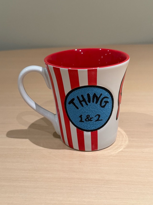 Dr. Seuss Thing 1 & 2 Ceramic Mug - photo 4