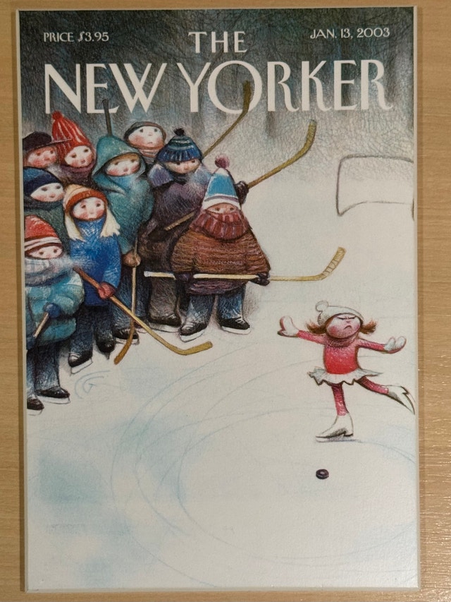 The New Yorker January 13 2003 Plak-It Wall Art