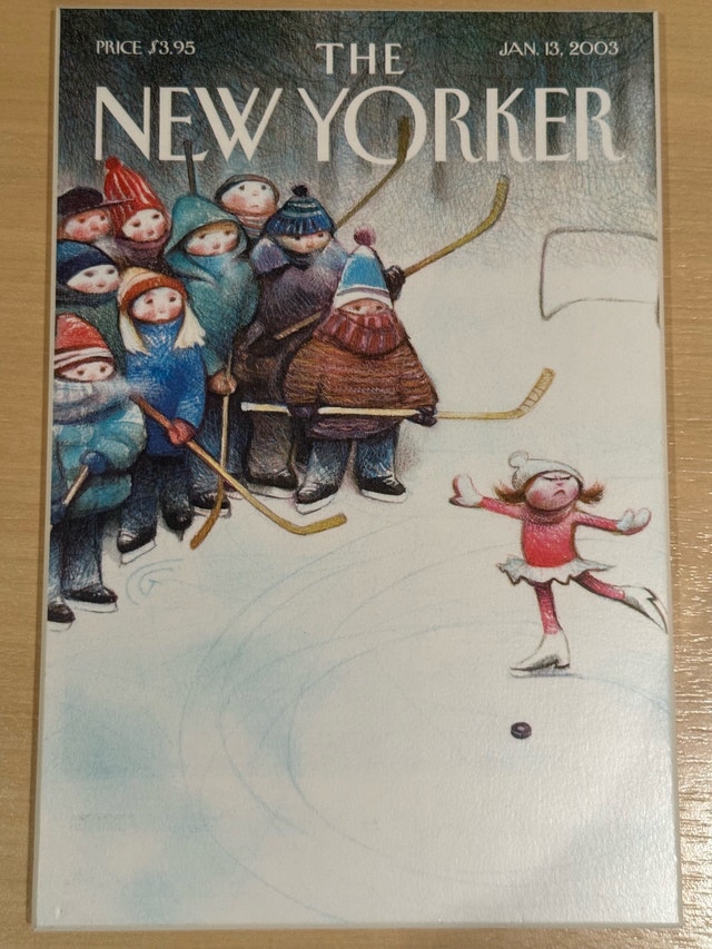 The New Yorker January 13 2003 Plak-It Wall Art - photo 2