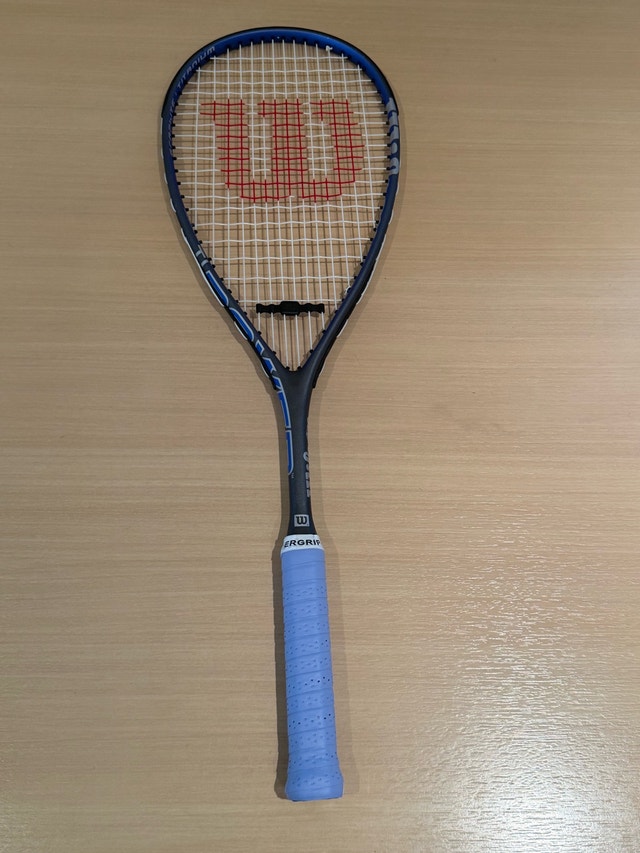 Wilson Graphite Titanium Squash Racquet Racket New Grip