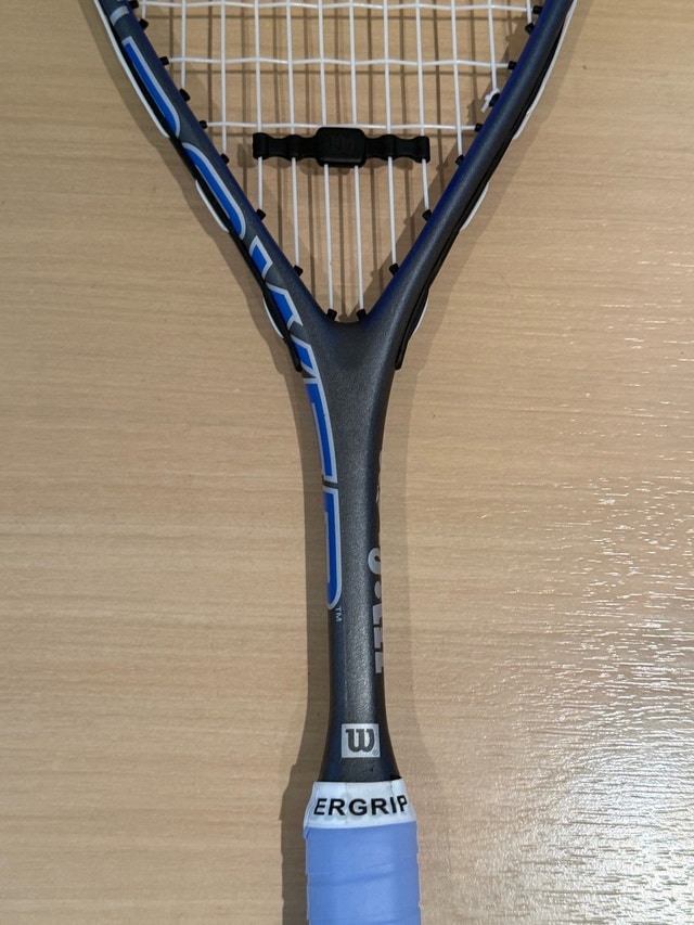 Wilson Graphite Titanium Squash Racquet Racket New Grip - photo 3