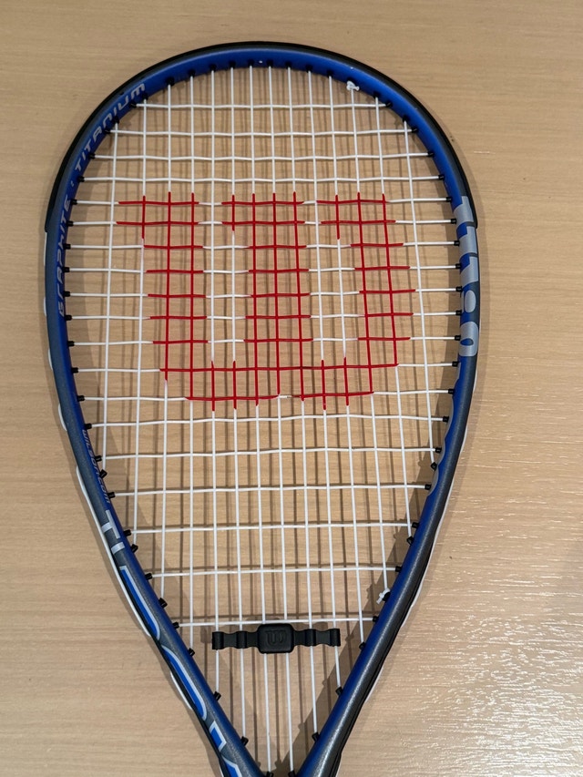 Wilson Graphite Titanium Squash Racquet Racket New Grip - photo 4