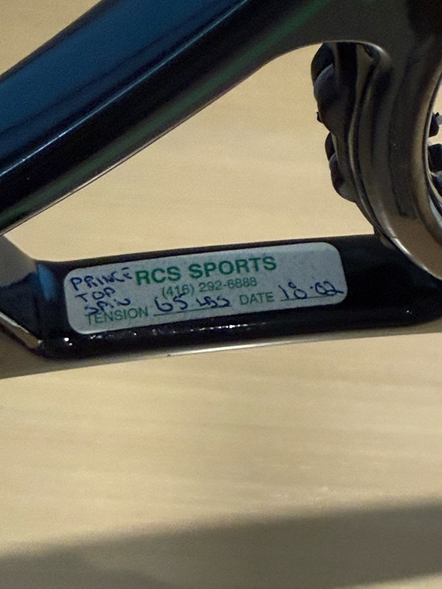 Prince Graphite Tennis Racquet - New Grip - photo 3