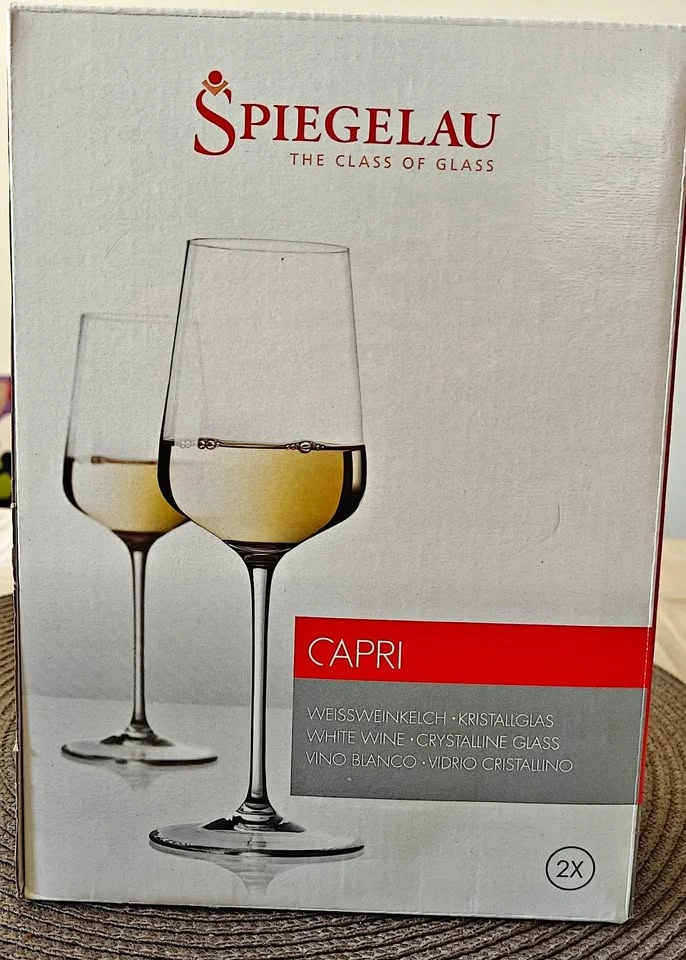 German Spiegelau White Wine Glasses (2)