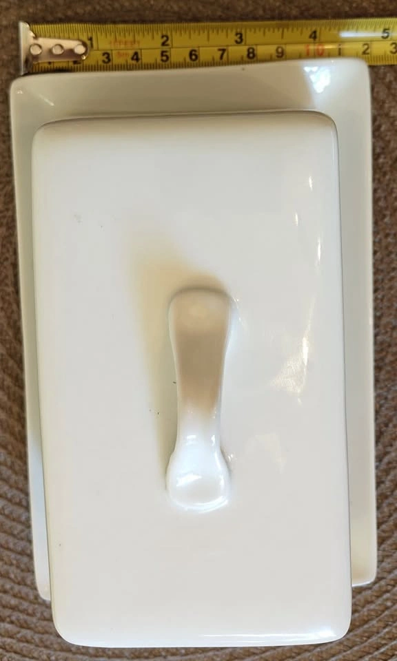Ceramic Butter Dish with Lid - photo 2