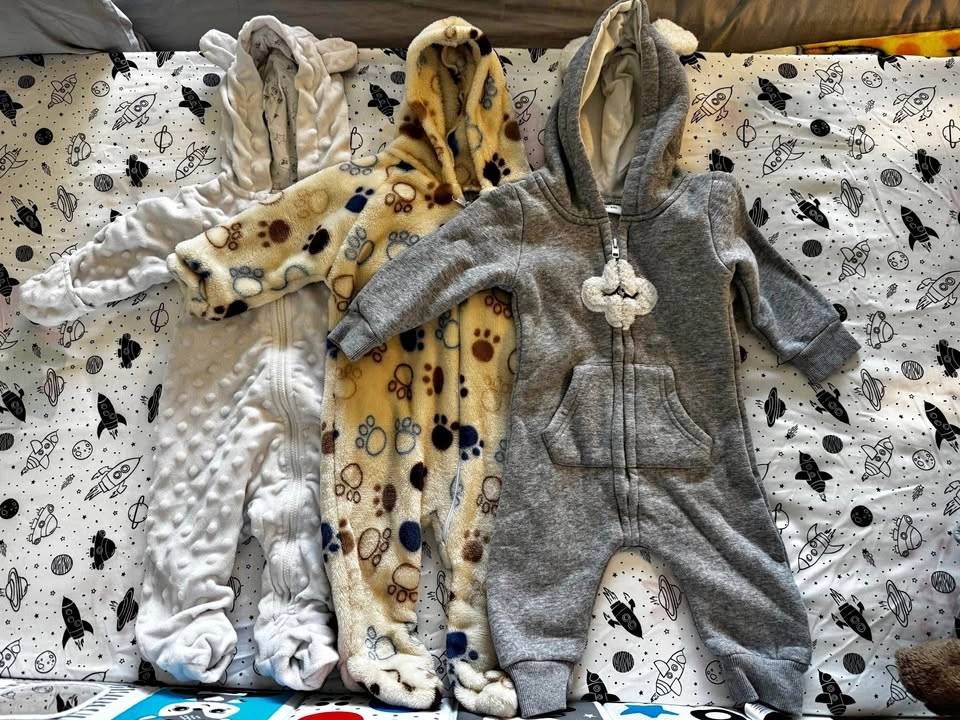 3–6 Month Warm Baby Outfits Bundle