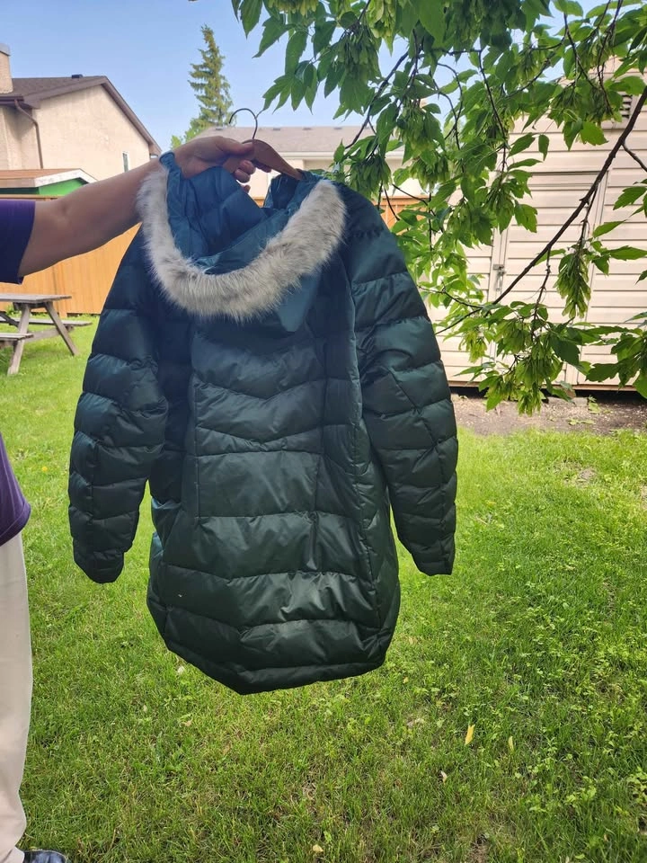 3x Columbia winter jacket dark green - women's style - photo 2