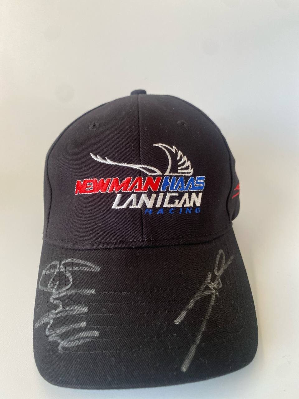 Newman Haas Lanigan Racing Hat Signed Graham Rahal Justin Wilson