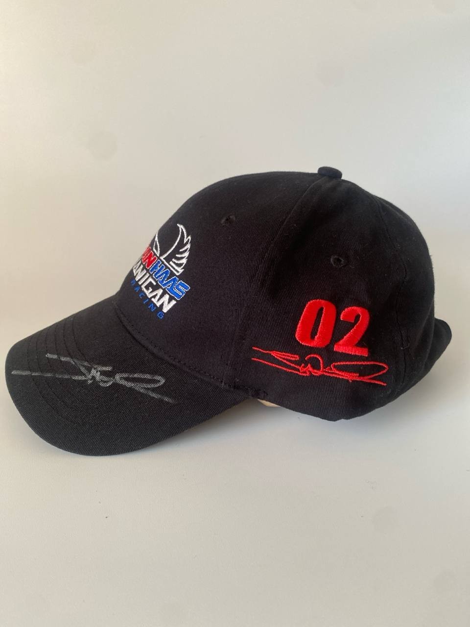 Newman Haas Lanigan Racing Hat Signed Graham Rahal Justin Wilson - photo 2