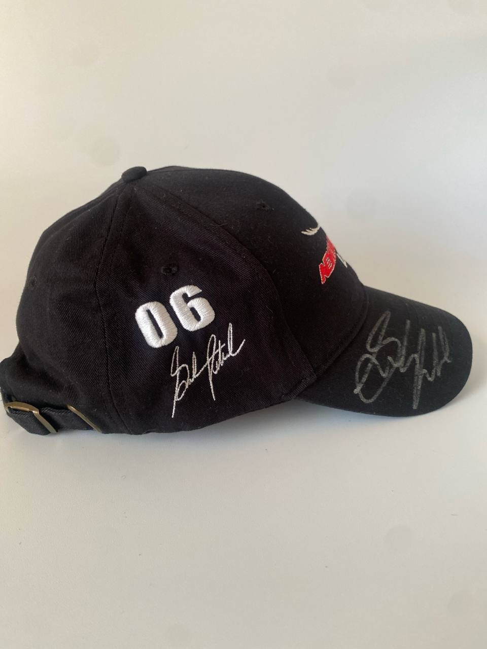 Newman Haas Lanigan Racing Hat Signed Graham Rahal Justin Wilson - photo 3