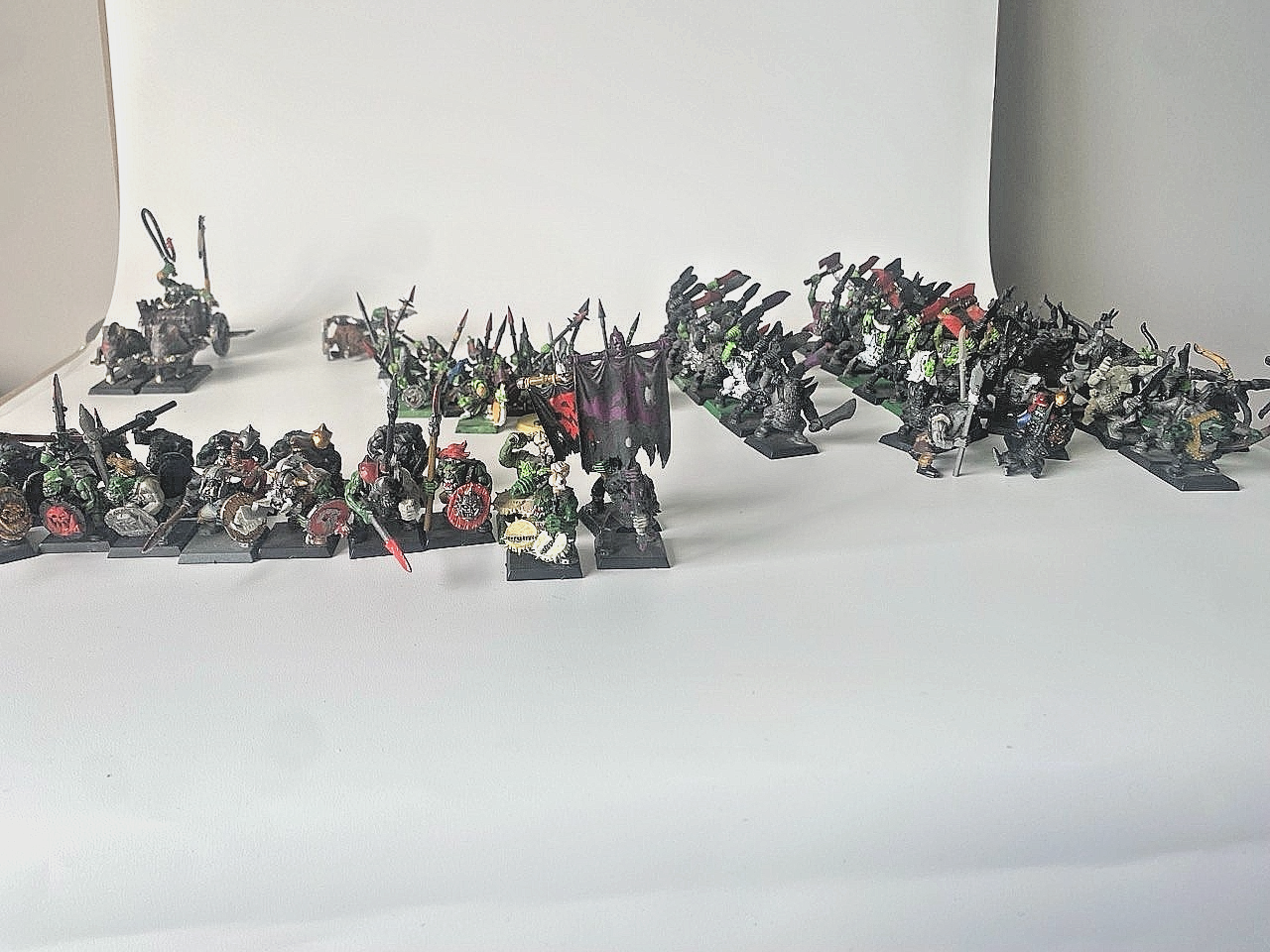 Vintage Warhammer Fantasy Orcs & Goblins Army Lot