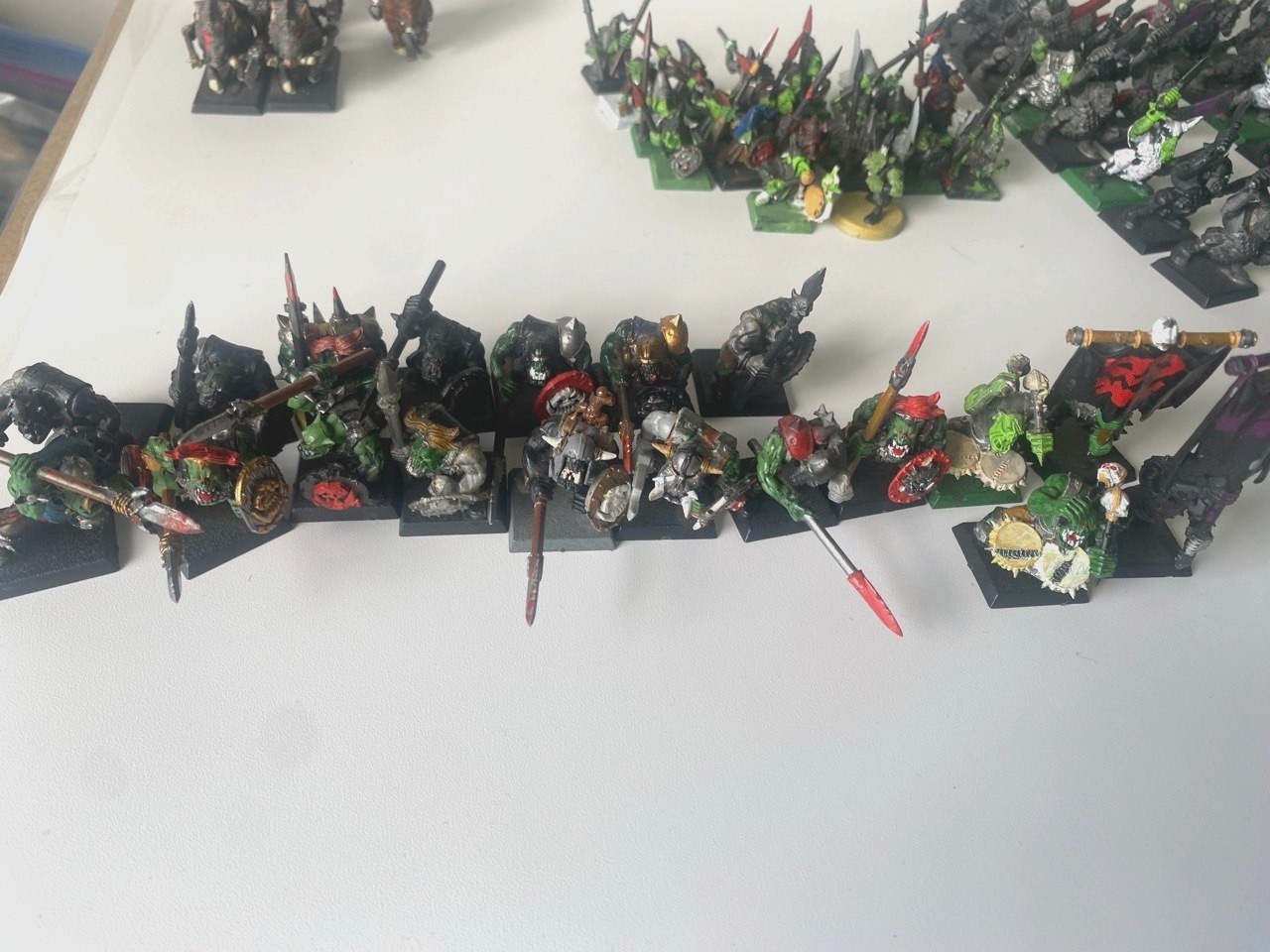 Vintage Warhammer Fantasy Orcs & Goblins Army Lot - photo 2