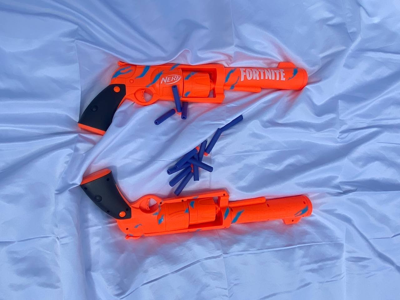 NERF Fortnite 6-SH Dart Blasters Lot of 2 - photo 2