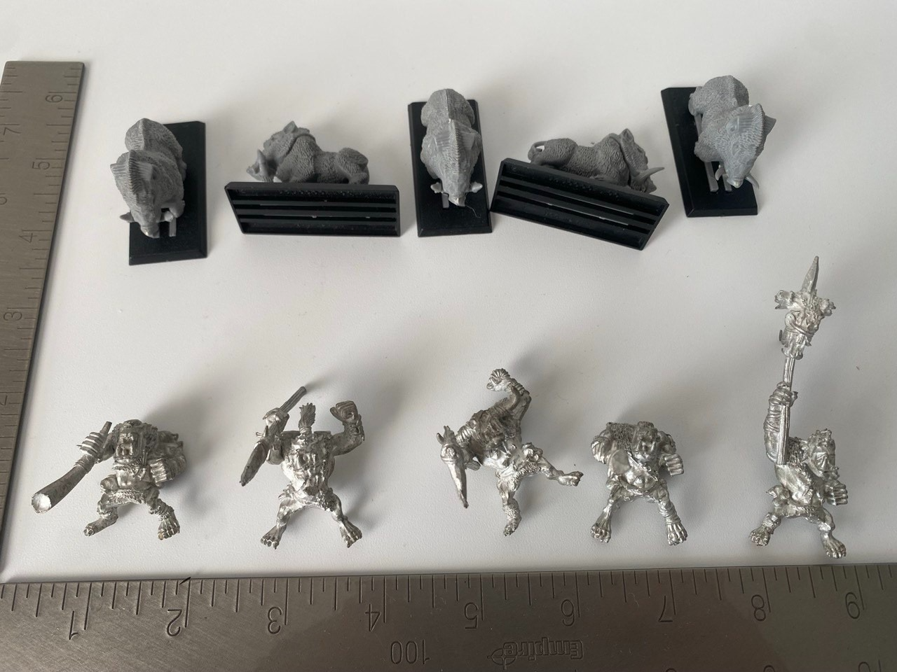 Vintage Warhammer Orcs Goblins Metal Lot - photo 4
