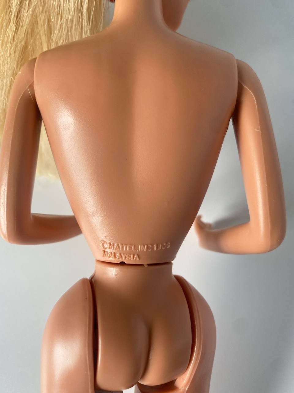 Mattel Barbie Doll Blonde Ponytail Pink Earrings 1976 Head 1966 - photo 3
