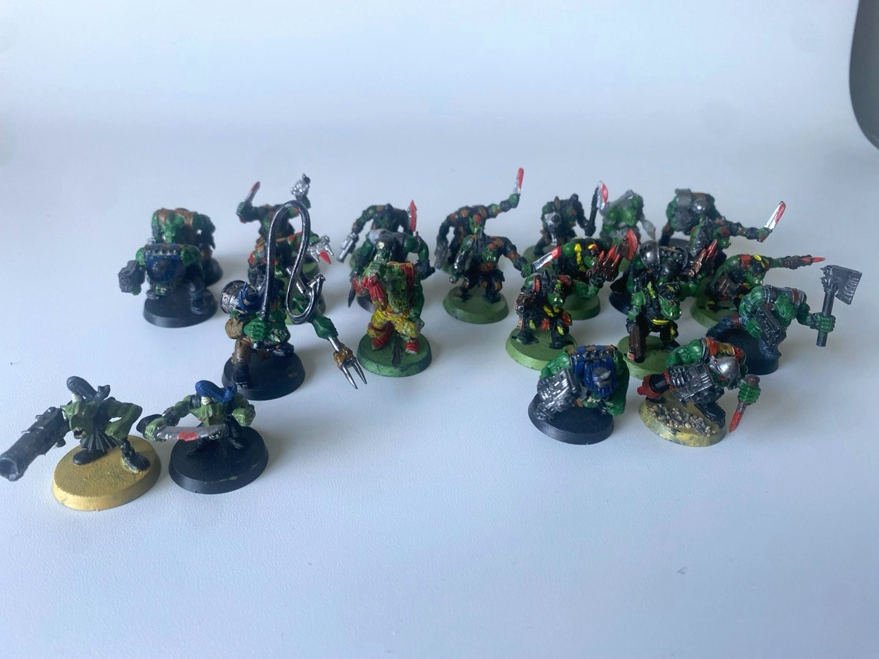 Vintage Warhammer 40K Ork Miniatures Lot