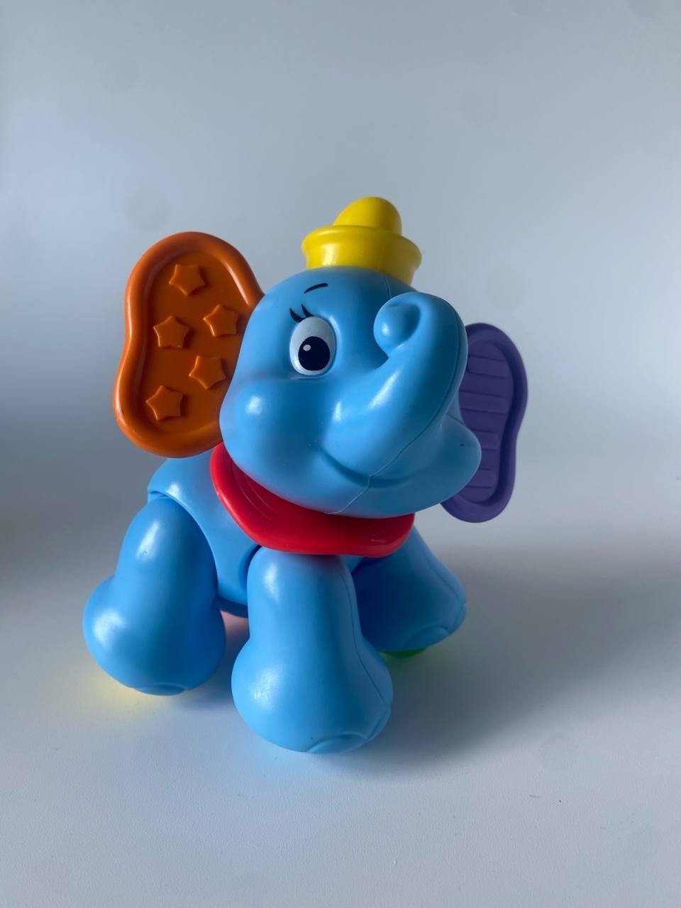 Fisher-Price Disney Baby Dumbo Elephant Toy Clicking Sensory