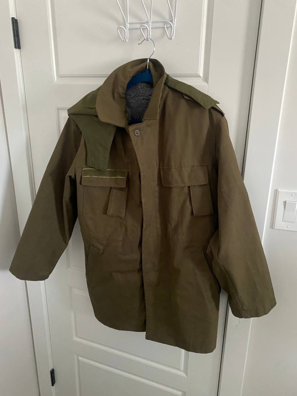 Vintage Czech Slovak Military Parka Jacket OZKN Presov