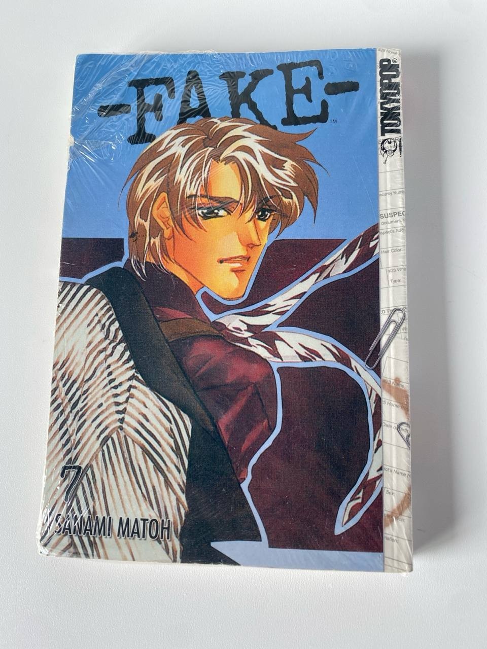 FAKE Vol 7 Sanami Matoh Tokyopop Manga English Sealed OOP 2004