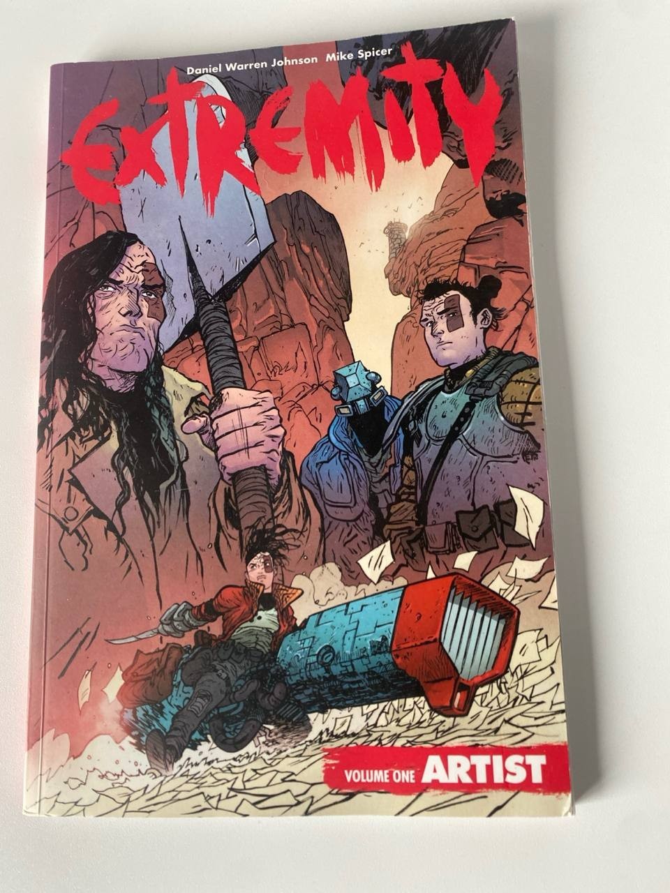 Extremity Volume One Artist TPB Daniel Warren Johnson