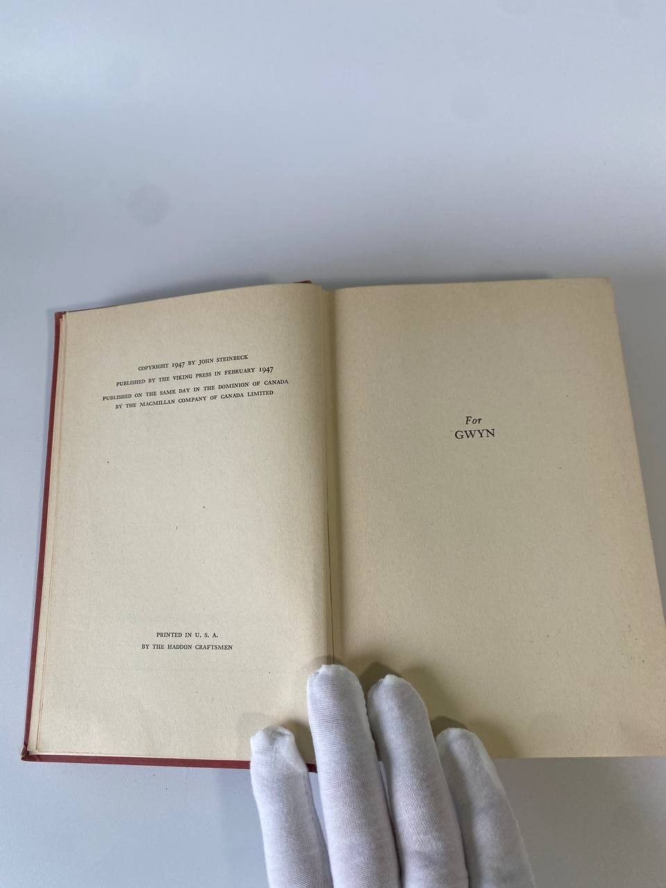John Steinbeck The Wayward Bus 1947 Viking Press First Edition - photo 2