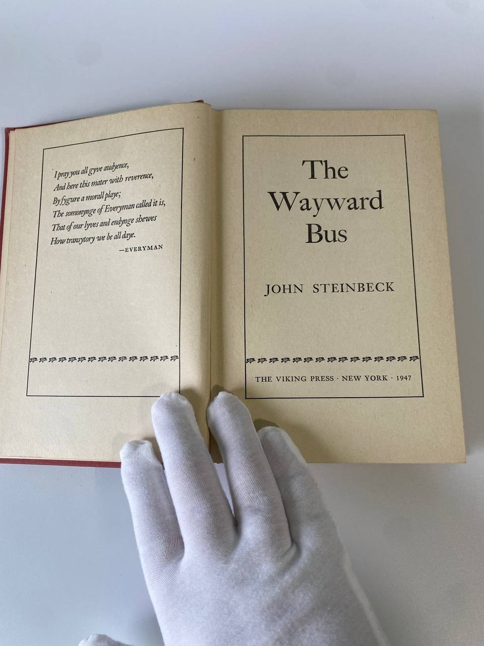 John Steinbeck The Wayward Bus 1947 Viking Press First Edition - photo 4