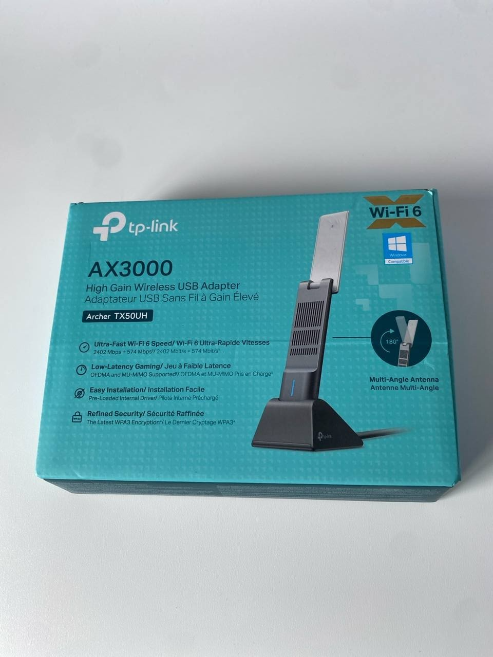 TP-Link Archer TX50UH AX3000 WiFi 6 High Gain USB Adapter