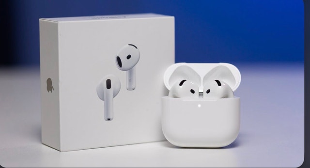AirPods 4 with active noise cancellation