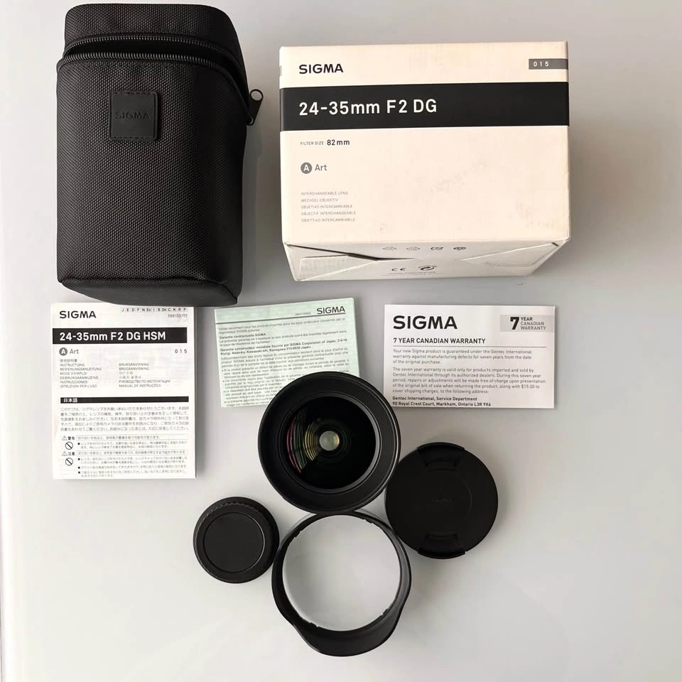 Sigma 24-35mm f/2 Art lens (Canon EF Mount) - photo 2