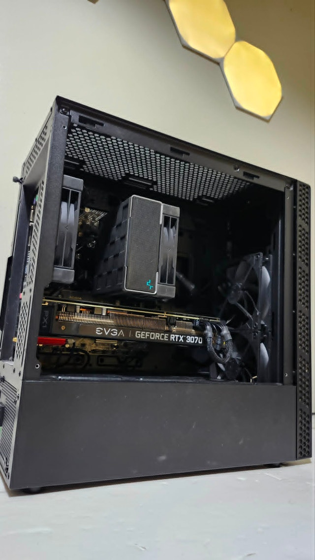 Dark Gaming PC | i5 10400F + RTX 3060TI + 16GB RAM - photo 2