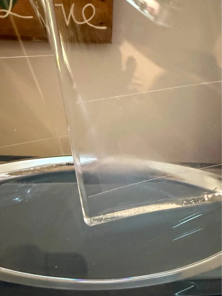 Vintage Reggie Larson Lucite Acrylic sailboat sculpture, signed - photo 5