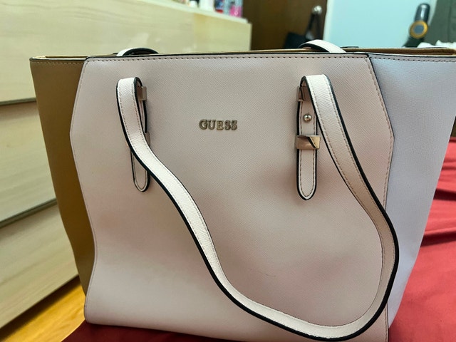 Guess Saffiano Tote Bag