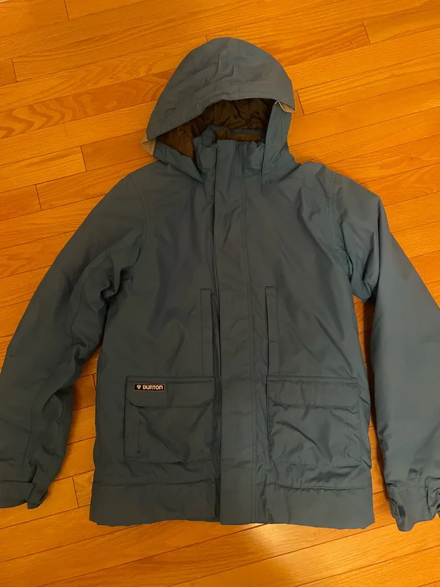 Burton white collection ski snowboarding jacket thumbnail