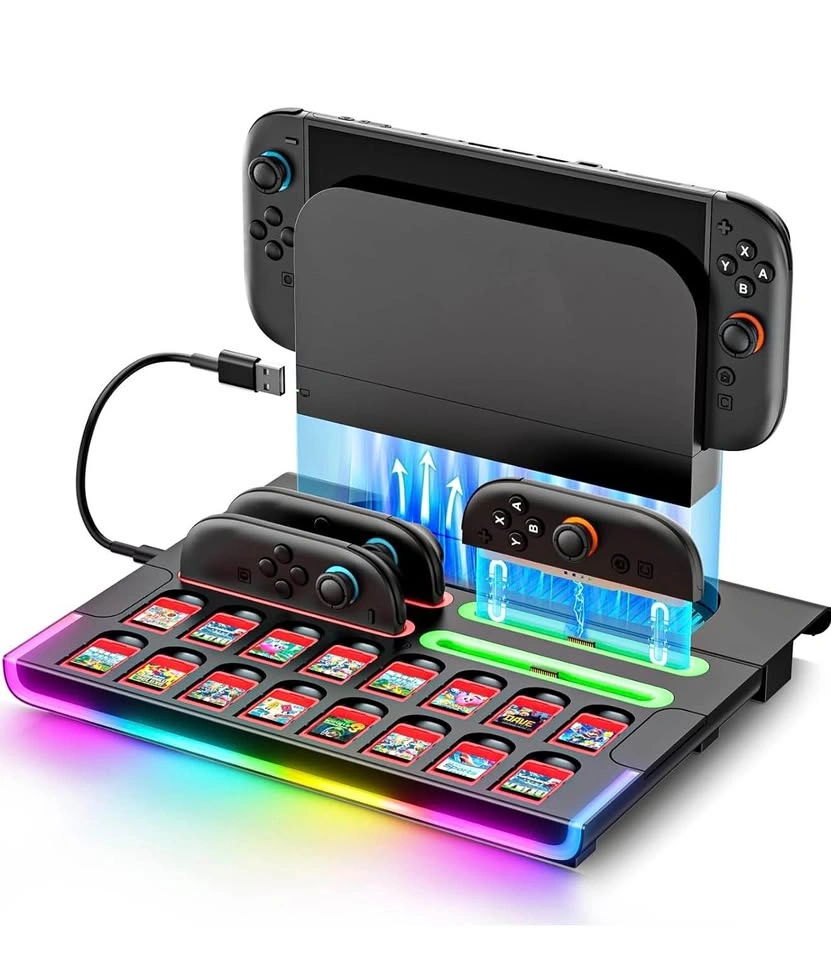 Organizer Station for Nintendo Switch 2 Controllers & Console
