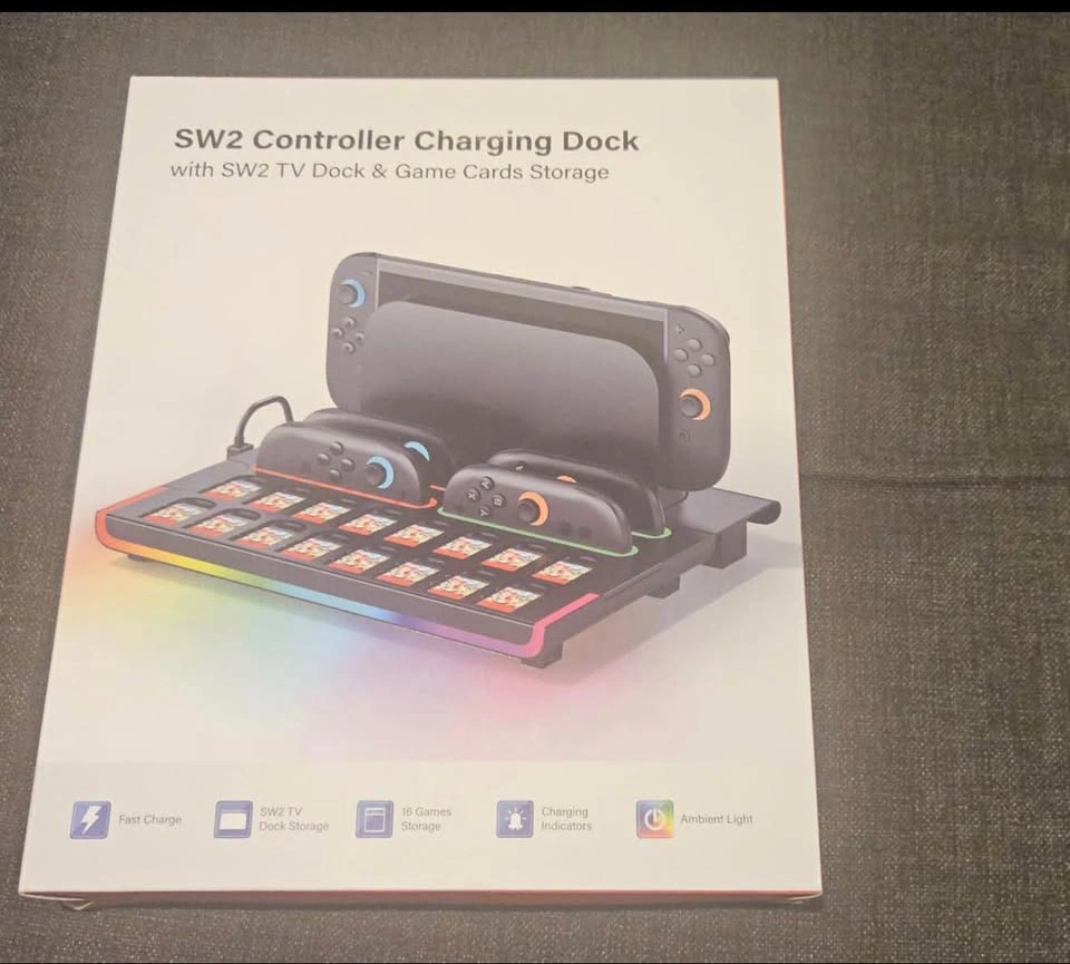 Organizer Station for Nintendo Switch 2 Controllers & Console - photo 2