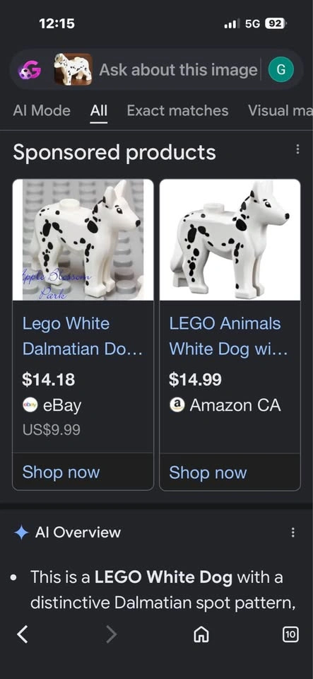 LEGO Animal Dalmatian Dog - photo 2