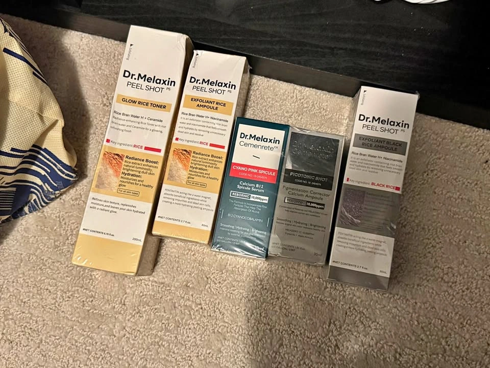 Whole set of Dr. Melaxin
