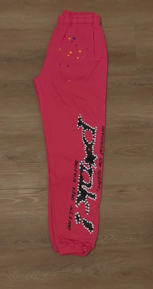 Pink Sp5der Sweats - photo 3