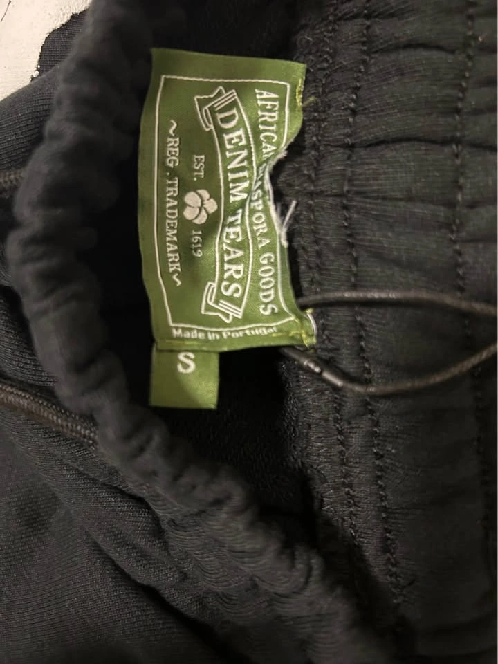 black denim tears pants - photo 4