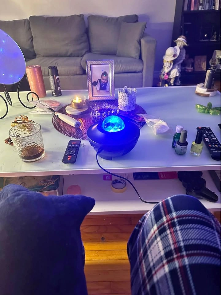 Colour galaxy lamp