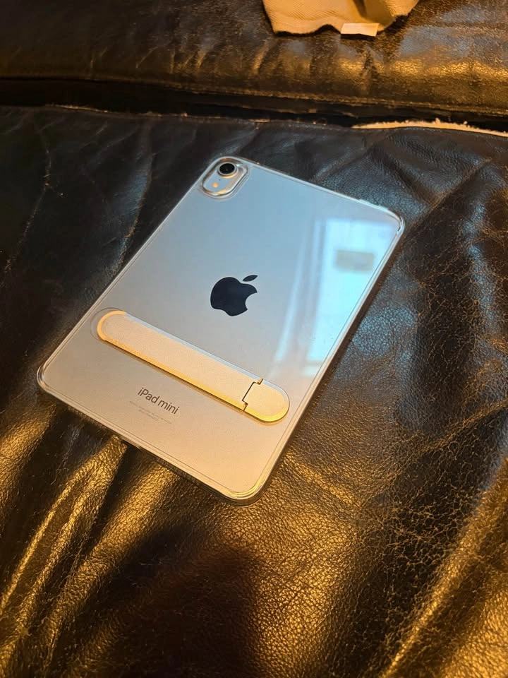iPad mini 7 with case - skyblue - 128GB Wi-Fi (100% Battery Heal - photo 2