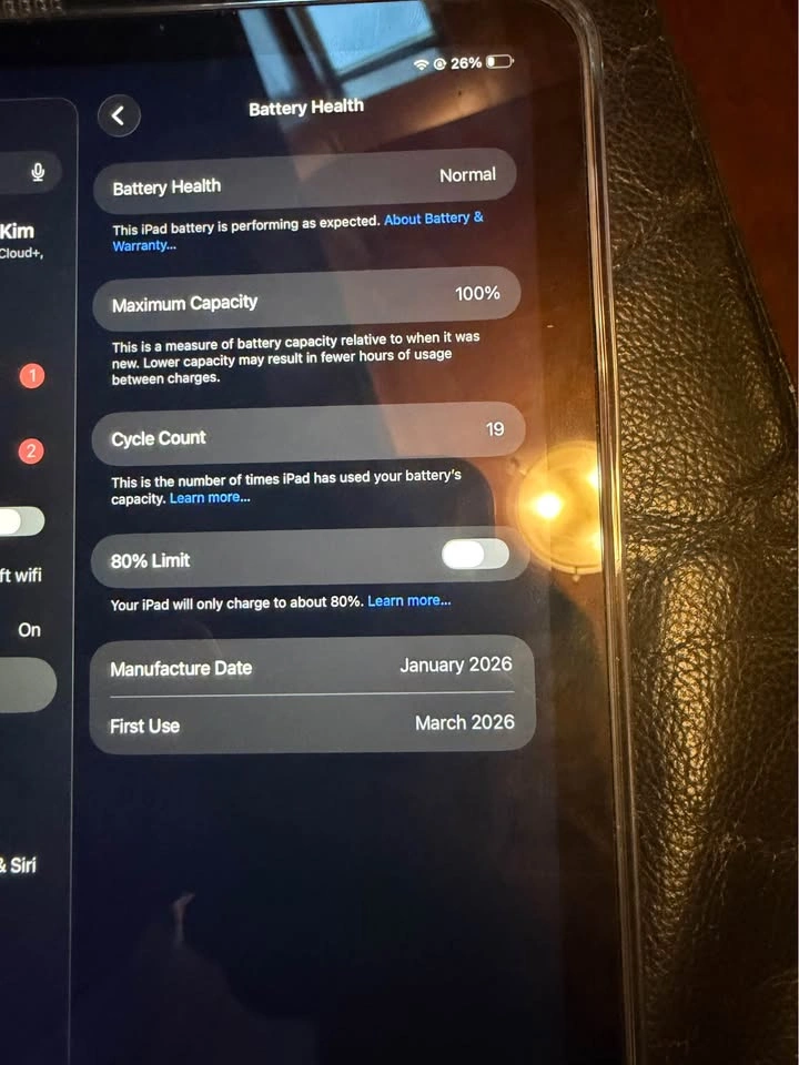 iPad mini 7 with case - skyblue - 128GB Wi-Fi (100% Battery Heal - photo 3
