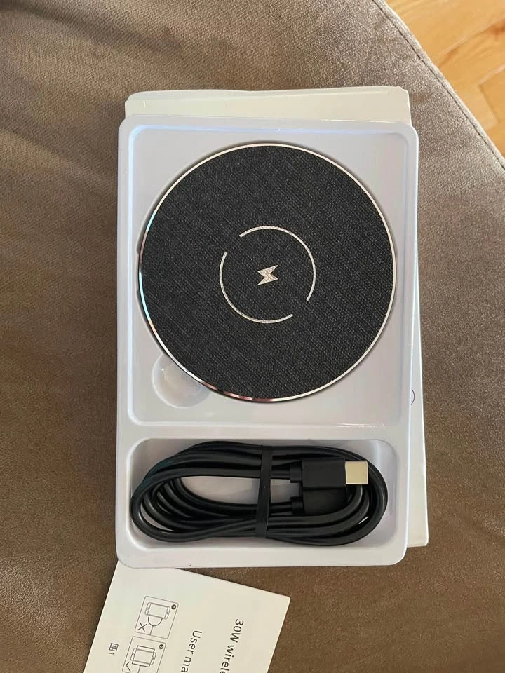 Wireless charger 30w , iPhone 15 14 13 12 - photo 3