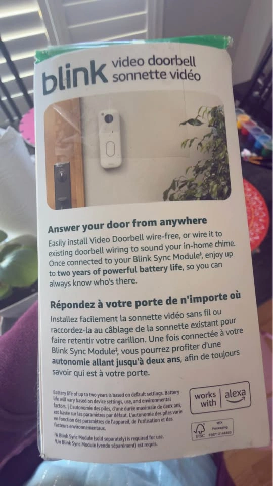 Blink video doorbell - photo 5
