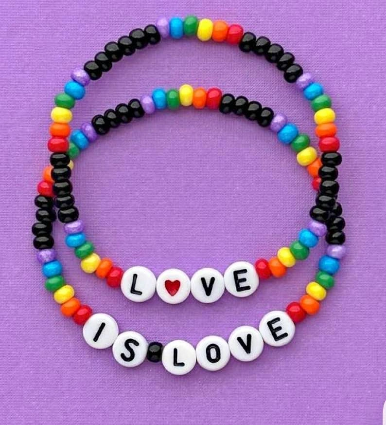🌈 Pride Bracelet Collection – Love Is Love