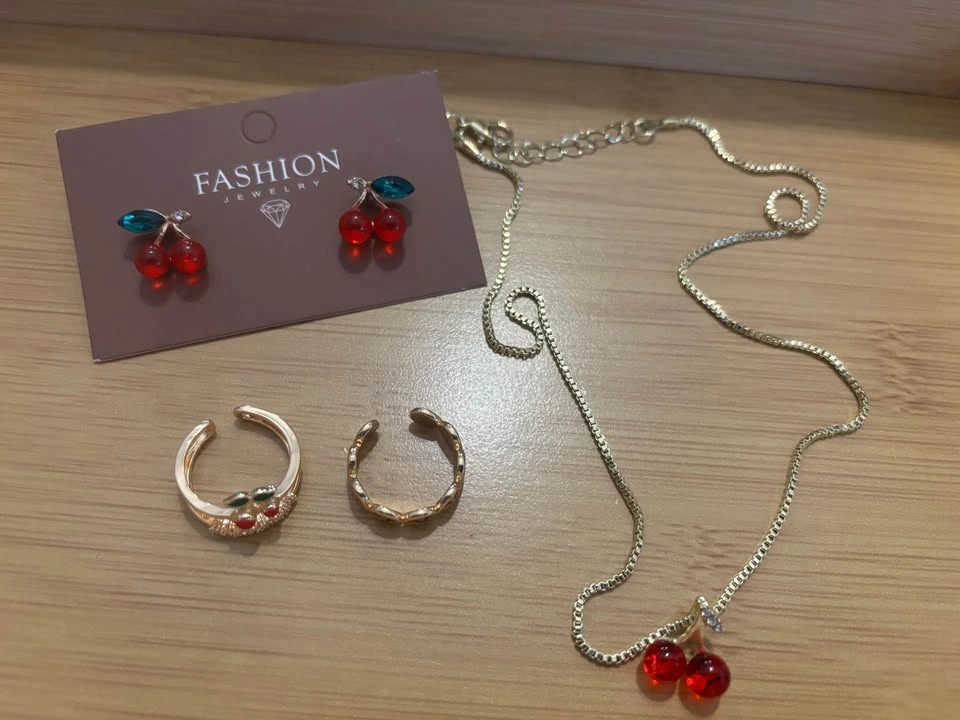🍒 Cherry Blossom Charm Set - photo 3