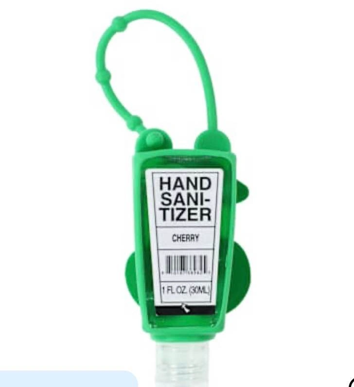 🍒 Cherry Hand Sanitizer Holder – Spring Beauty Collection (1oz) - photo 2