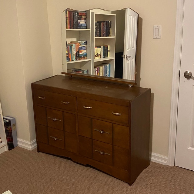 Vintage Dresser with Mirror